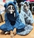 Pijama osito para niños gruesos invierno abrigaditos