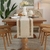 Camino de mesa macramé para comedor de estilo nordico 180 cms - tienda online