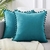 Pack 2 Fundas con Cojines Con Pompones Terciopelo - comprar online