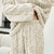 Pijama De Mujer Polar Trenzado Invierno