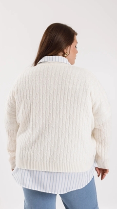 Sweater trenzado - tienda online
