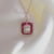 Pingente em Ouro Rosa 18k Com Diamantes e Rubis. em Estoque. - comprar online