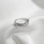 Anel Em Ouro branco 18k Com Diamantes. Em Estoque.