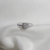 Anel Em Ouro branco 18k Com Diamantes. Em Estoque.