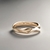 Anel de noivado. Ouro 18k.