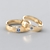 Aneis de Namoro. Ouro 18k.