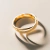 Anel ouro 18k.