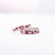 Anel Rubies naturais