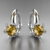 Brincos. Zirçao, Ouro 18k. - comprar online