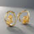 Pingentes. Citrino. Ouro 18k. - comprar online