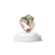 Anel Safira Verde, ouro rosa 18k.
