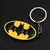 Imagem do Chaveiro Heróis Metal Marvel e Homem de Ferro Super Man Batman Homem Aranha Manopla Thanos Capitão América Capitã Marvel