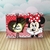 Caixinha Mini Confeiteiro Personalizada Páscoa, Tema minnie Vermelha