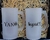 Imagem do Caneca de chopp vidro jateado 475 ml personalizada