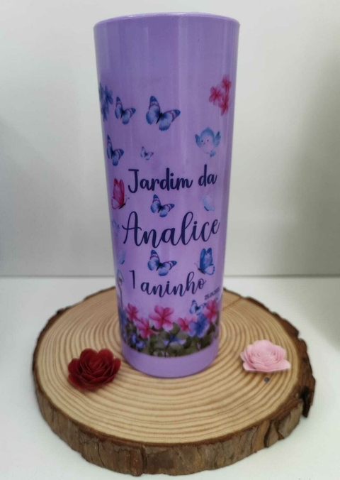 Kit com 10 Copos Long drink Acrílico Personalizados