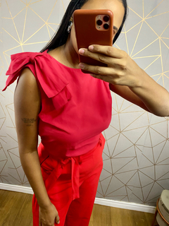 Imagem do Blusa com aplicação de laço
