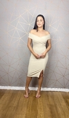 Vestido Canelado Premium