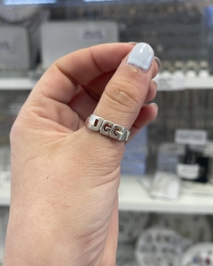 ANILLO SELLO INICIALES DE PLATA925 - tienda online