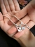Pulseira Com Berloques Chave Banhada a Prata - comprar online