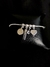 Pulseira Com Berloques Love Banhada a Prata