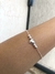 Pulseira Coração com Bolinhas na Prata 925