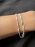 Pulseira Dupla Fita Baiano Banhada a Prata - comprar online
