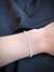 Pulseira Riviera Cristal Banhada a Prata