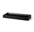 BANDEJA EM MDF COM VIDRO PRETO 28CM