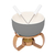 APARELHO DE FONDUE 5 PECAS ASPEN CINZA 350ML