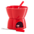 APARELHO DE FONDUE 4PC ALPES VERMELHO 400ml - comprar online