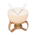 APARELHO DE FONDUE 5 PECAS ASPEN BEGE 350ML