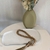 BANDEJA EM CERAMICA ORGANICA OFF-WHITE 42X23CM - comprar online