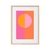 QUADRO GEOMETRICO ABSTRATO 50X36CM EM MDF