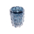 VASO DE VIDRO ITALY AZUL 10cm x 15cm