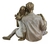 ESCULTURA FAMILIA DECORATIVA CASAL COM FILHOS na internet