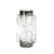 VASO EM VIDRO AMPULHETA 29,5CM