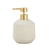 PORTA-SABONETE LIQUIDO EM CIMENTO PUMPER DOURADO
