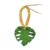 ENFEITE COLAR FOLHA VERDE
