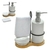 KIT 4 PECAS PARA BANHEIRO