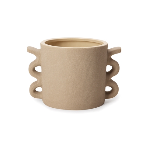 VASO ALÇAS EM CERAMICA 21CM