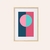 QUADRO GEOMETRICO ABSTRATO 50X36CM EM MDF - comprar online