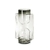 VASO AMPULHETA EM VIDRO 25CM