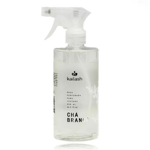 AGUA PERFUMADA PARA TECIDOS CHA BRANCO - 500ML