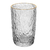 COPO ALTO DE CRISTAL DE CHUMBO MARTELADO COM FIO DE OURO PETRA 430ML na internet