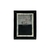 PORTA RETRATO IVY EM VIDRO PRETO COM STRASS 10X15