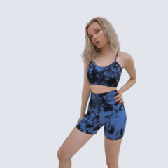 Conjunto deportivo para mujer, short, top
