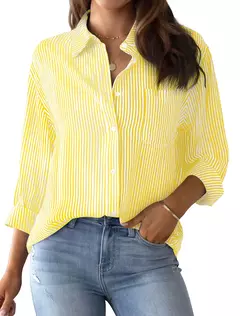 Camisa de Manga Larga Estampado - TOKO Directo a tu Puerta