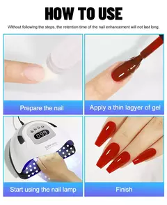 Lámpara LED Para Uñas de 380W
