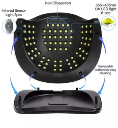 Lámpara LED Para Uñas de 380W - tienda en línea