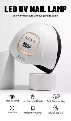 Lámpara LED Para Uñas de 380W